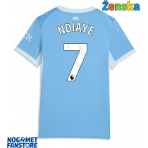 Manchester City Iliman Ndiaye #7 Domaci Dres za Ženska 2026-27 Kratak Rukav